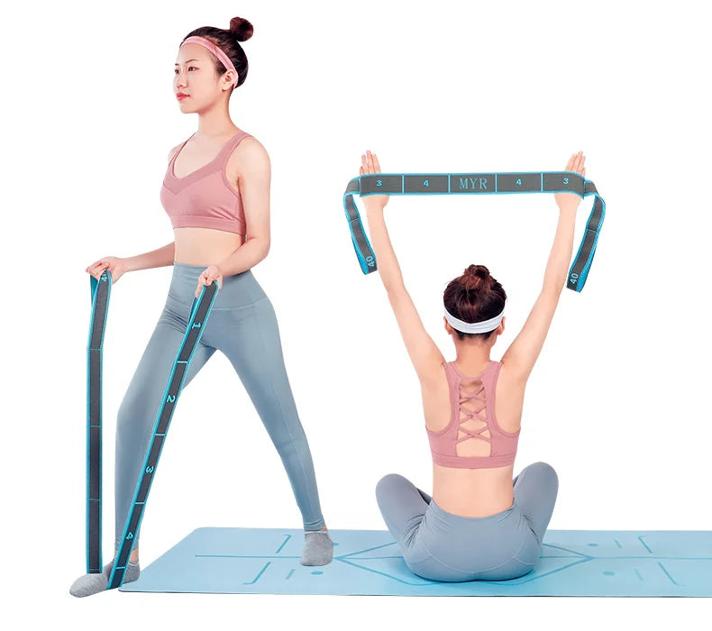 Looped Yoga Stretch Strap