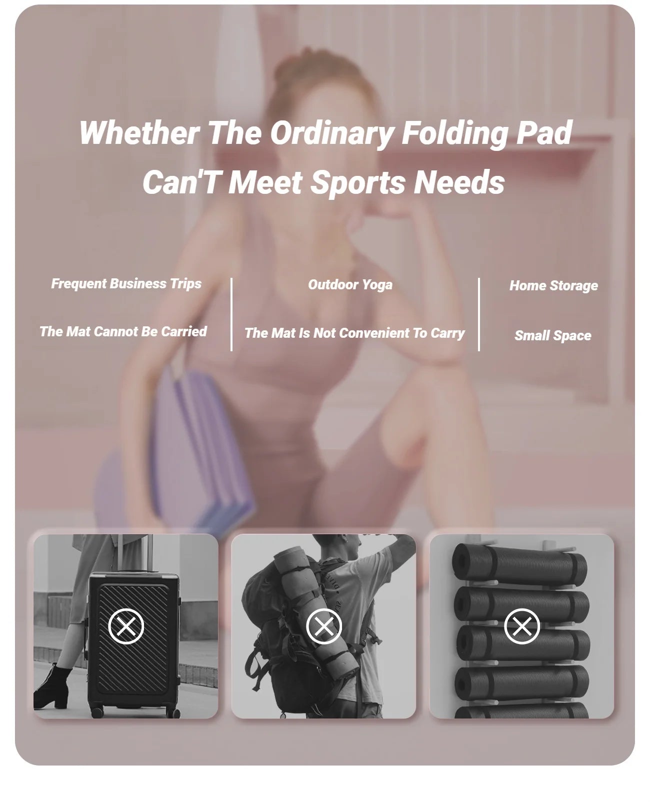 Foldable Eco Yoga Mat