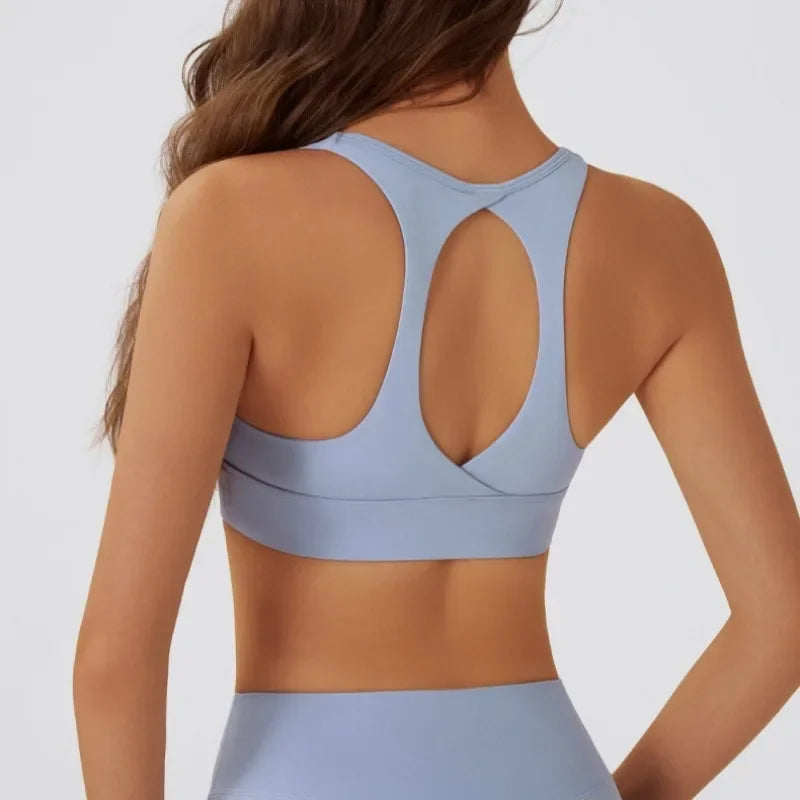 Removable Pad Halter Bra