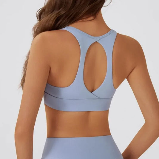 Removable Pad Halter Bra