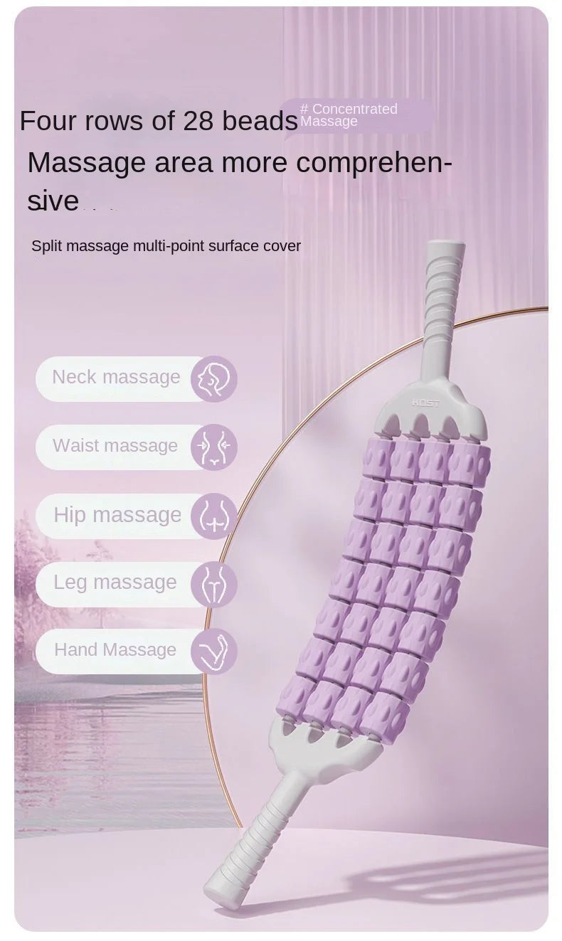 Portable Knobbed Muscle Roller