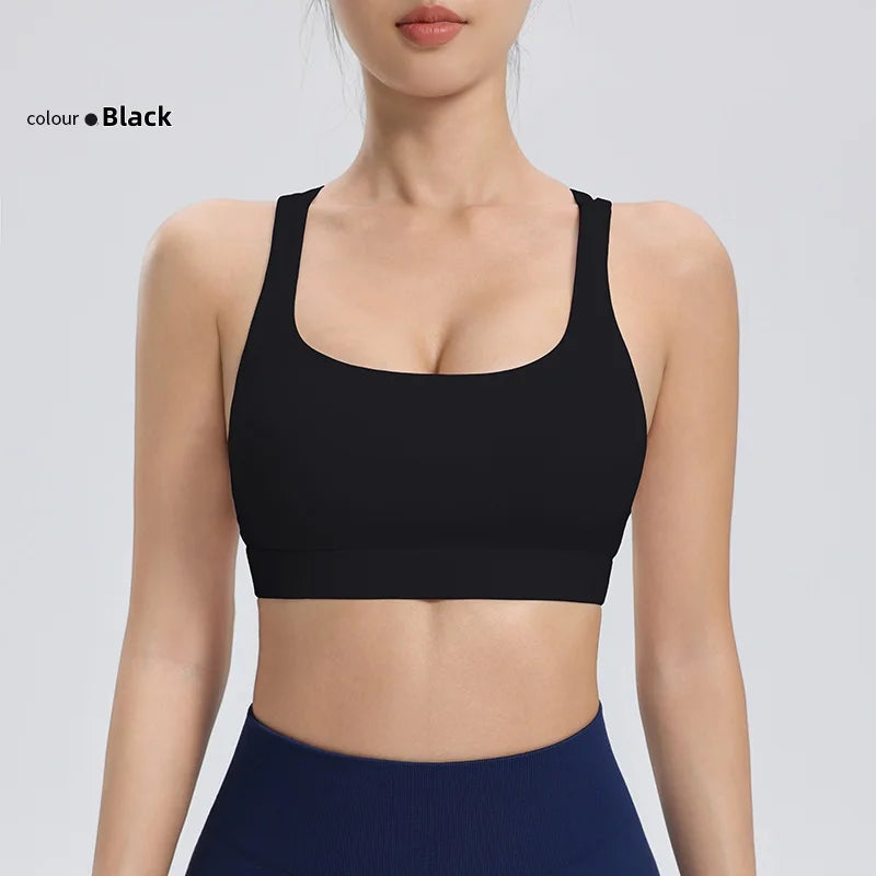 Quick-Dry Seamless Yoga Bra