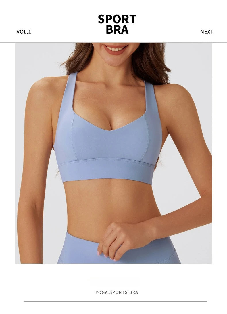 Removable Pad Halter Bra