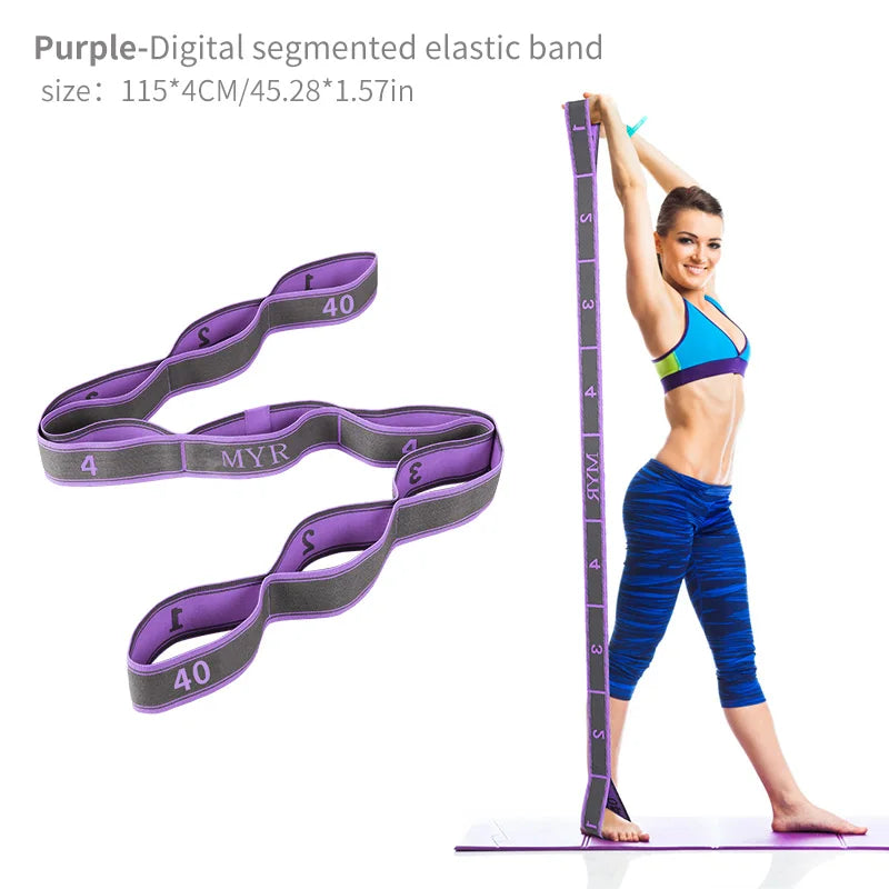Looped Yoga Stretch Strap