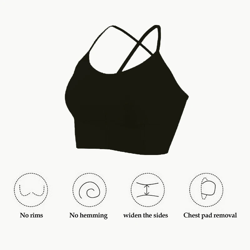 Cross-Strap Push-Up Bra