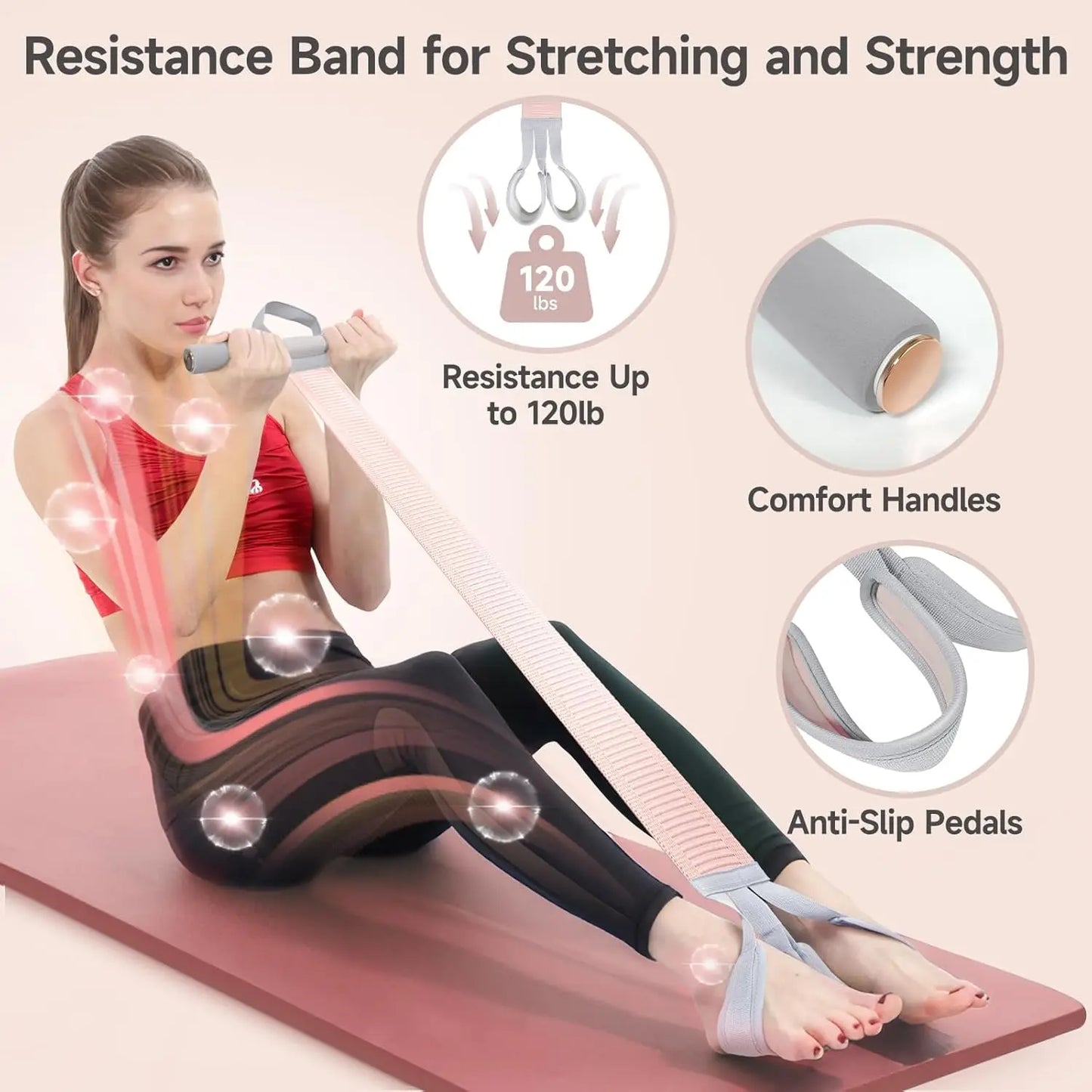 Sit-Up Pull Rope Band
