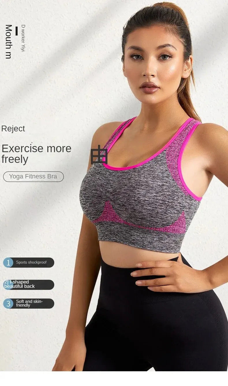 Backless Low-Impact Yoga Bra
