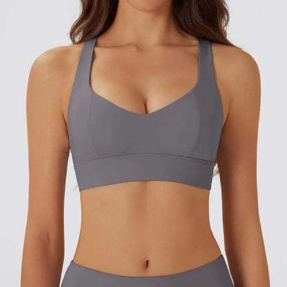 Removable Pad Halter Bra