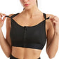 Front-Zip Support Sports Bra