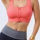 Deep-U Support Yoga Bra