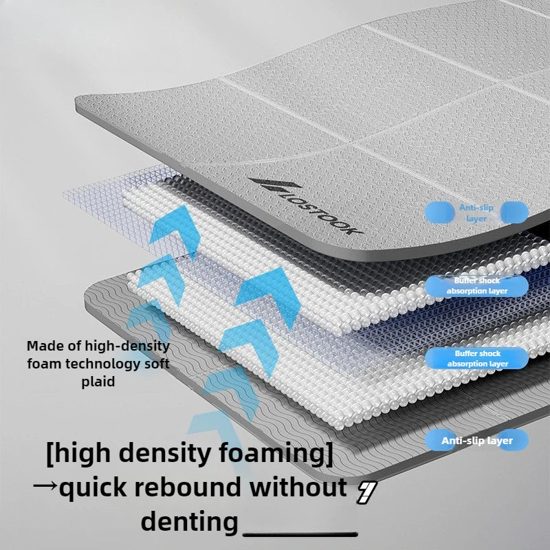 Extra-Wide Quiet Yoga Mat