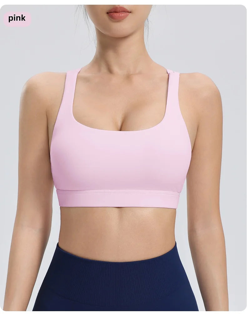 Quick-Dry Seamless Yoga Bra