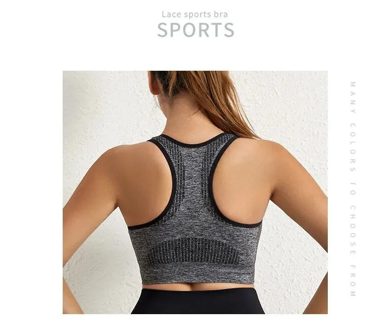 Backless Low-Impact Yoga Bra