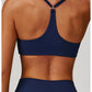 Cross-Back Breathable Yoga Bra