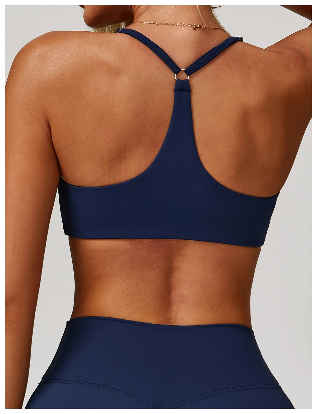 Cross-Back Breathable Yoga Bra