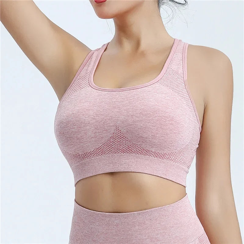 Push-Up Breathable Yoga Bra