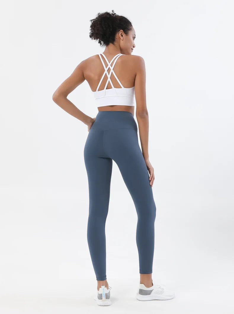 Racerback Nylon Yoga Bra