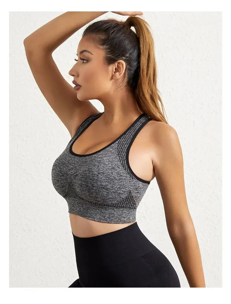 Backless Low-Impact Yoga Bra