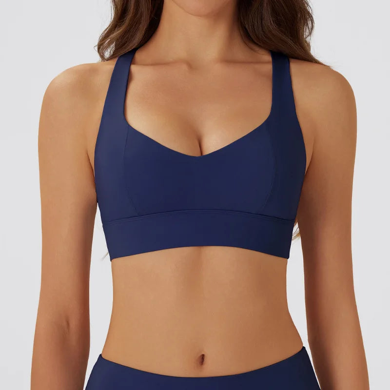 Removable Pad Halter Bra