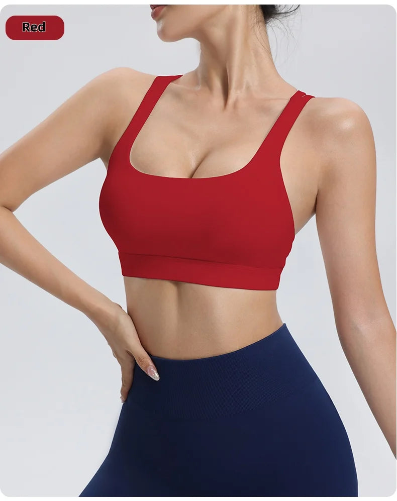 Quick-Dry Seamless Yoga Bra