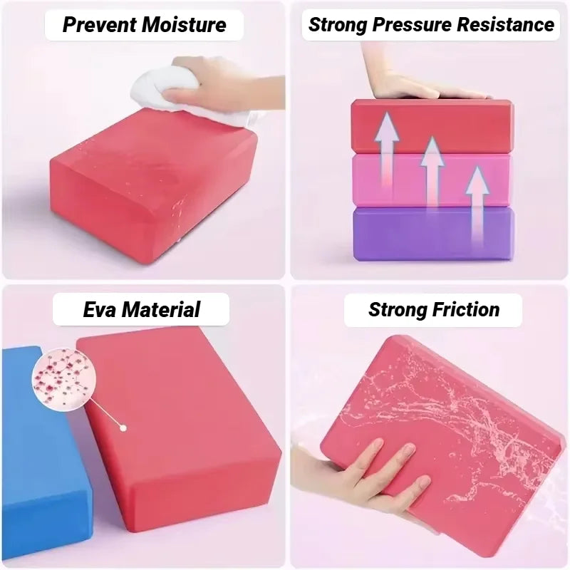 Yoga Foam Blocks Pair