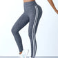 Striped Hip-Lift Leggings