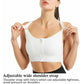 Front-Zip Support Sports Bra