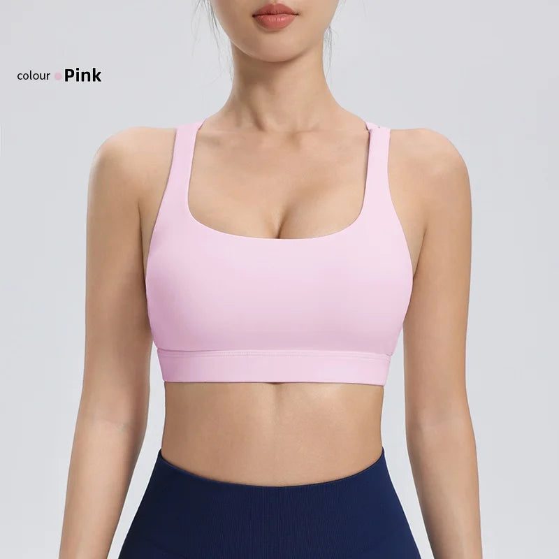 Quick-Dry Seamless Yoga Bra