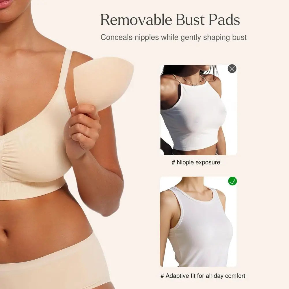 Wireless Seamless Cami Bra