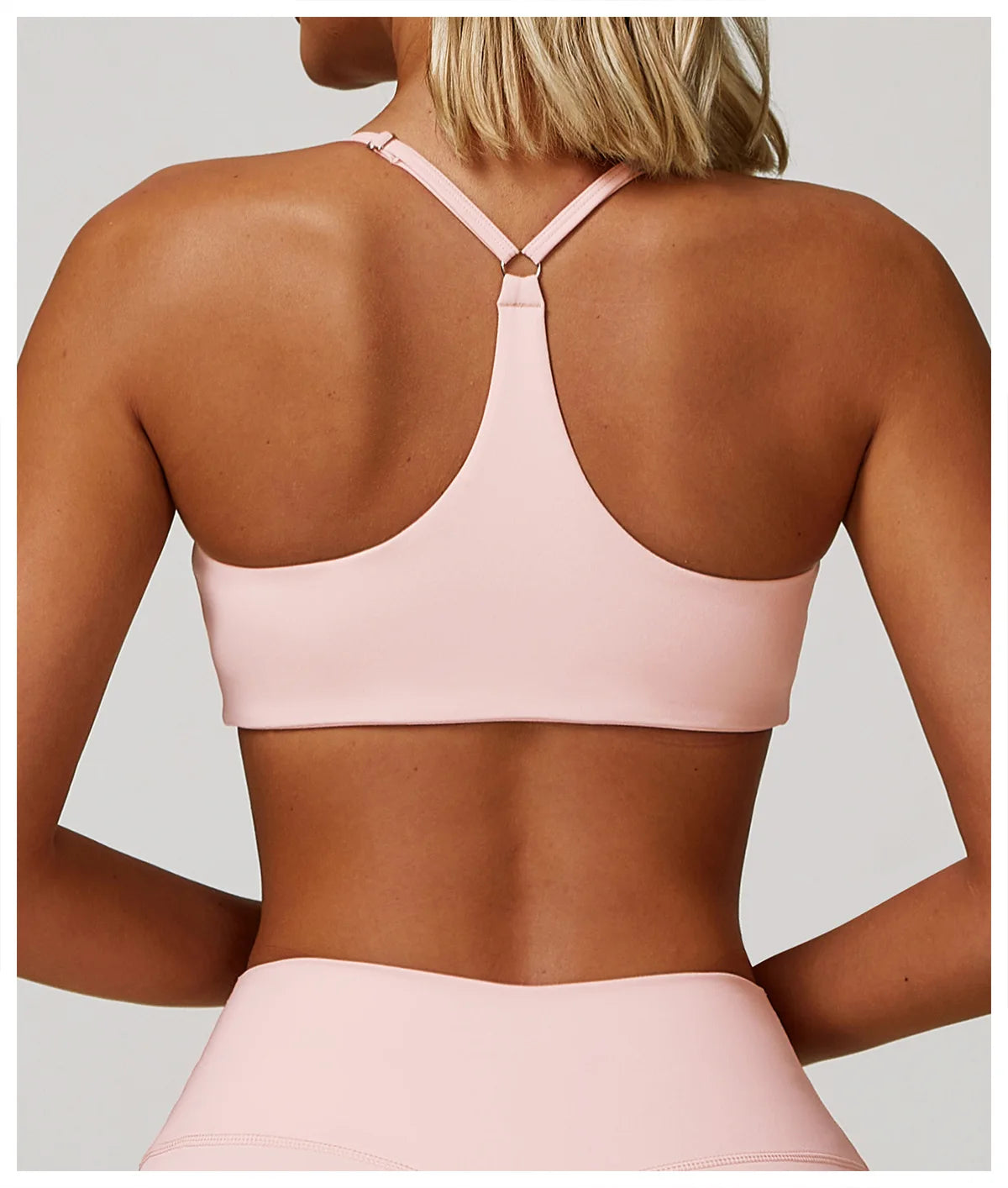 Cross-Back Breathable Yoga Bra