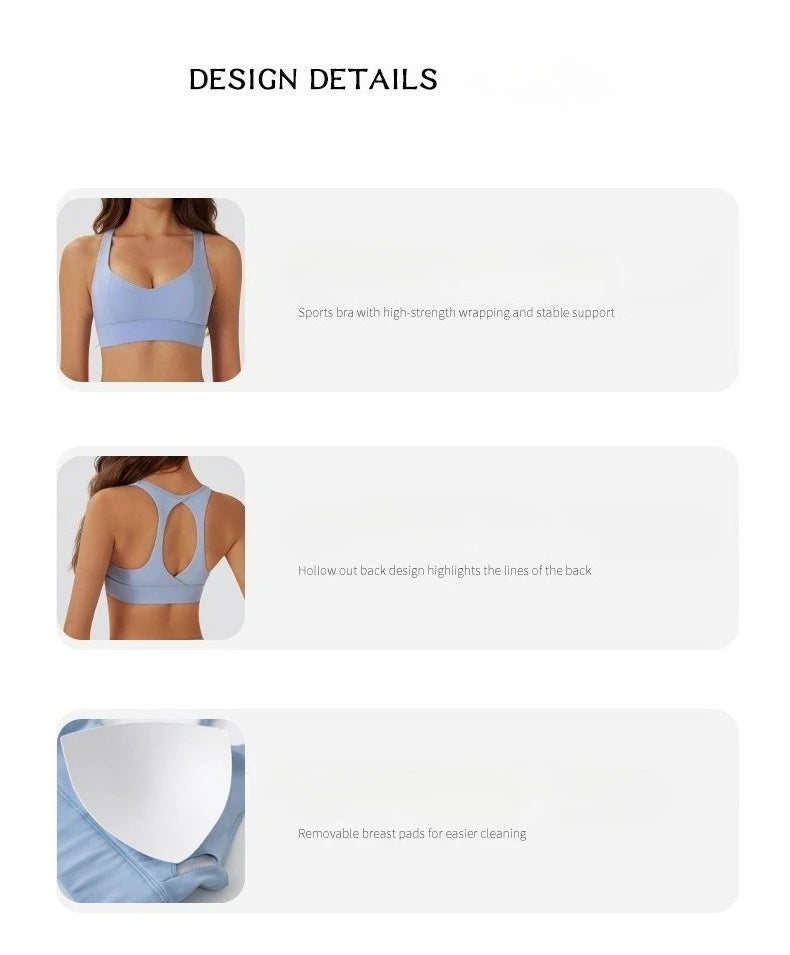Removable Pad Halter Bra