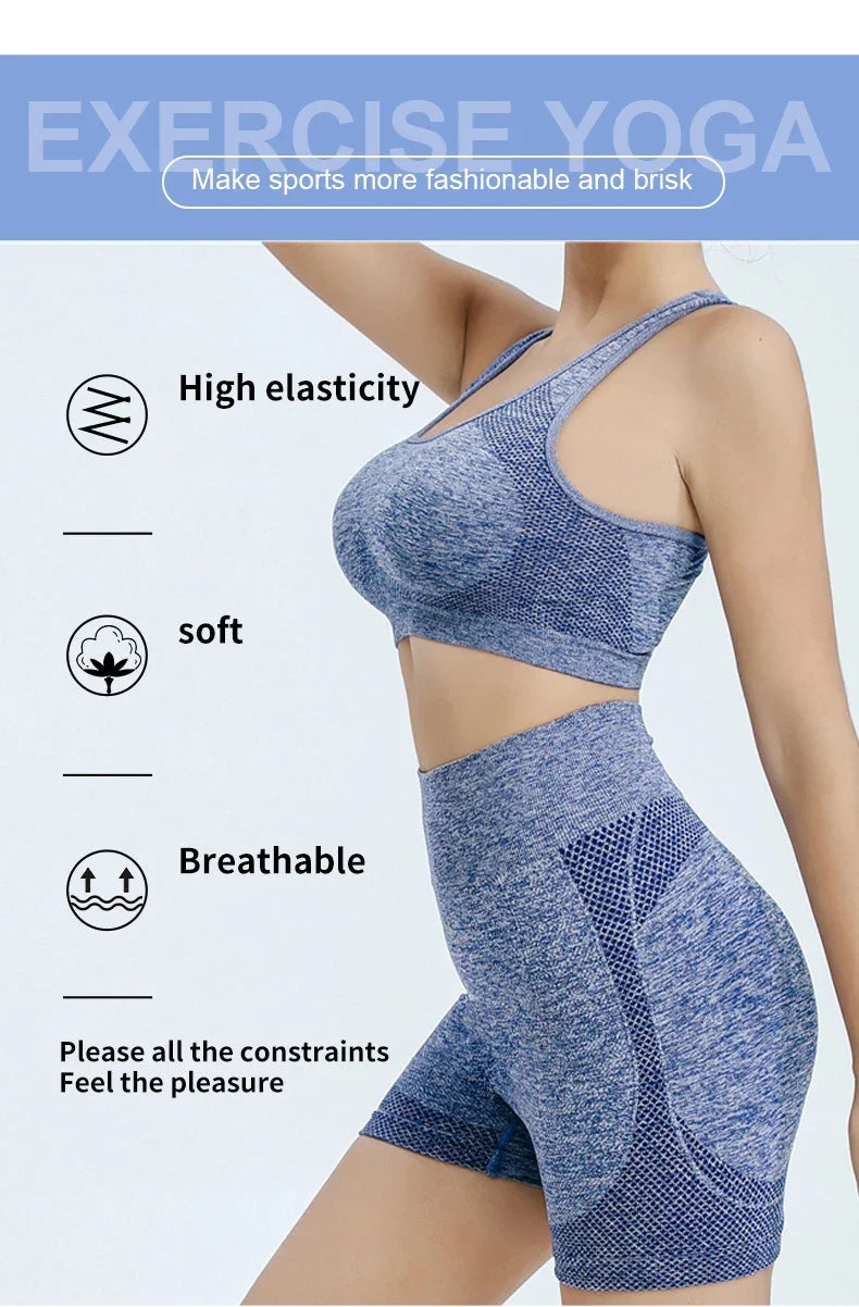Push-Up Breathable Yoga Bra