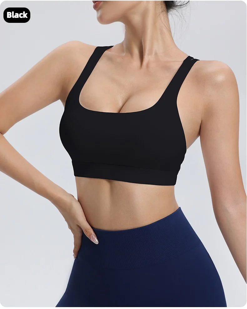 Quick-Dry Seamless Yoga Bra