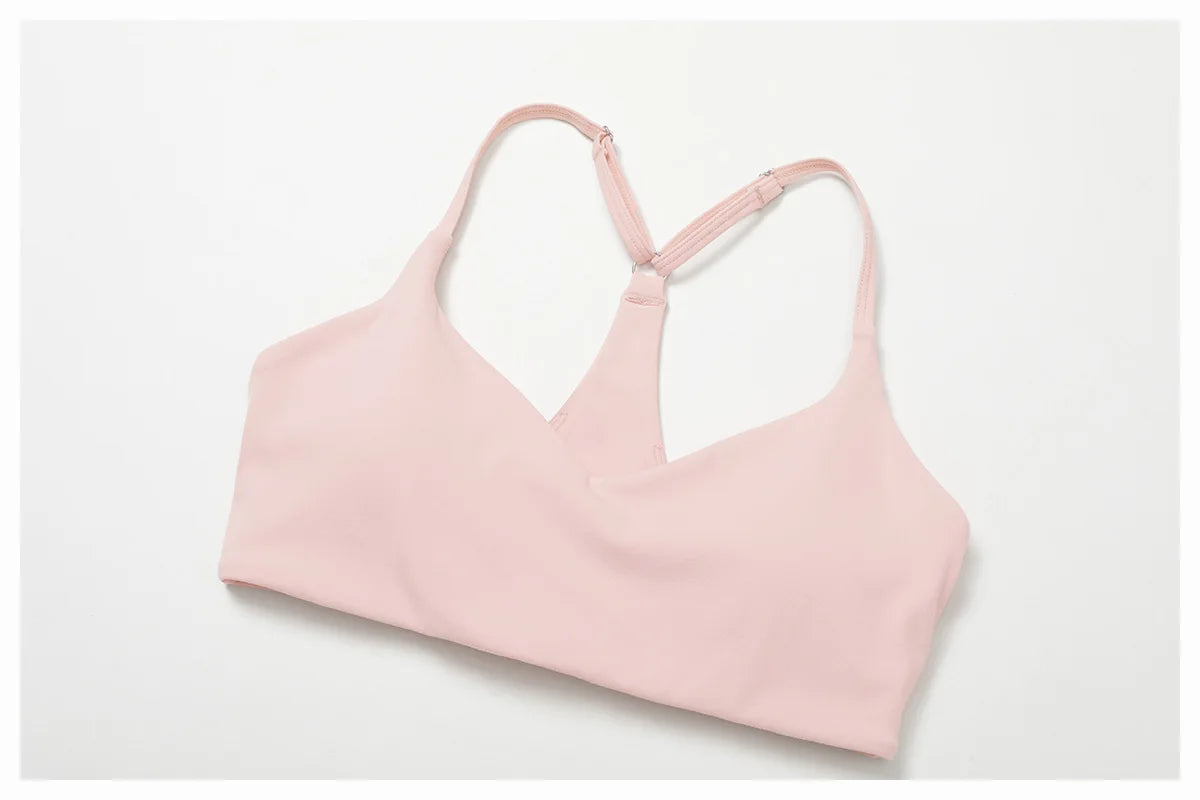 Cross-Back Breathable Yoga Bra