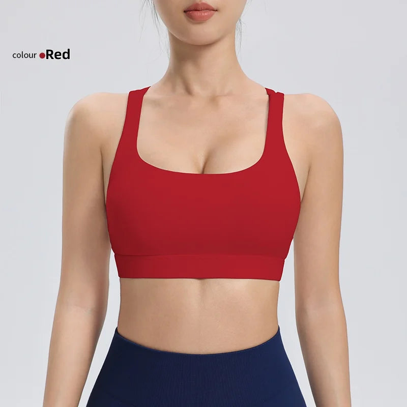 Quick-Dry Seamless Yoga Bra