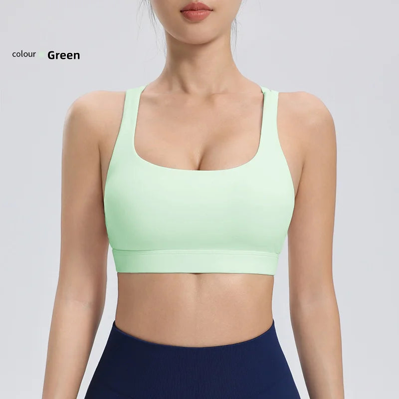 Quick-Dry Seamless Yoga Bra
