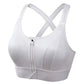 Front-Zip Support Sports Bra