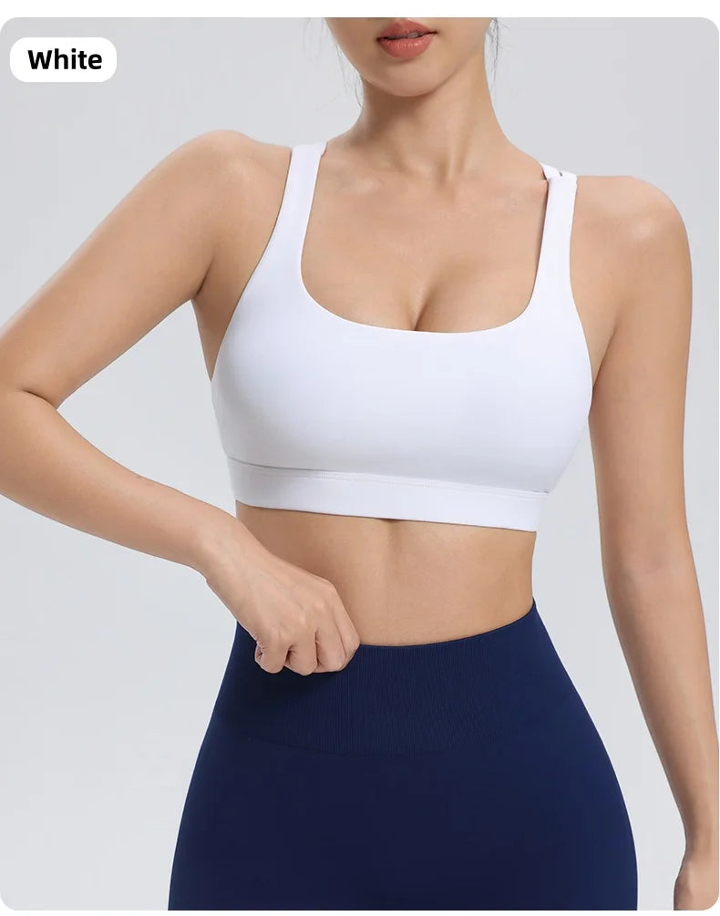 Quick-Dry Seamless Yoga Bra