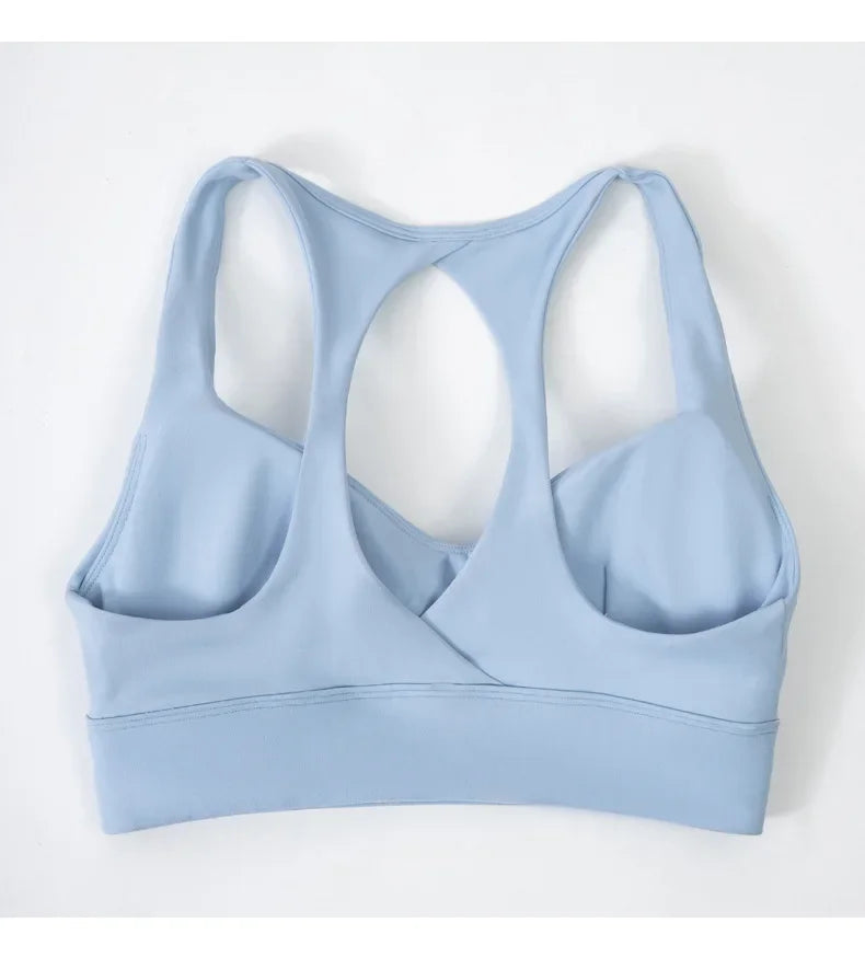 Removable Pad Halter Bra