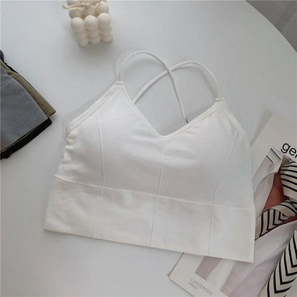 Cross-Strap Push-Up Bra