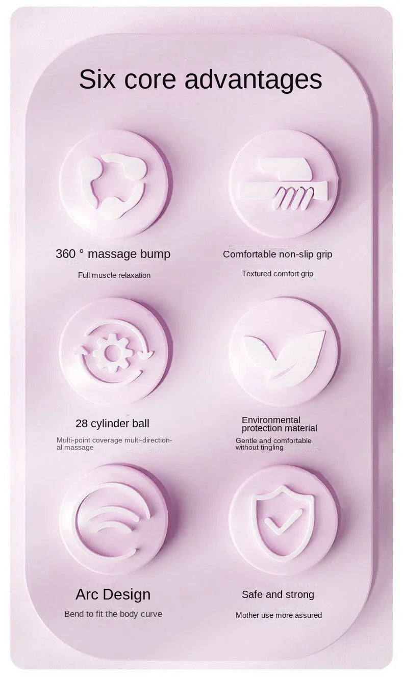 Portable Knobbed Muscle Roller