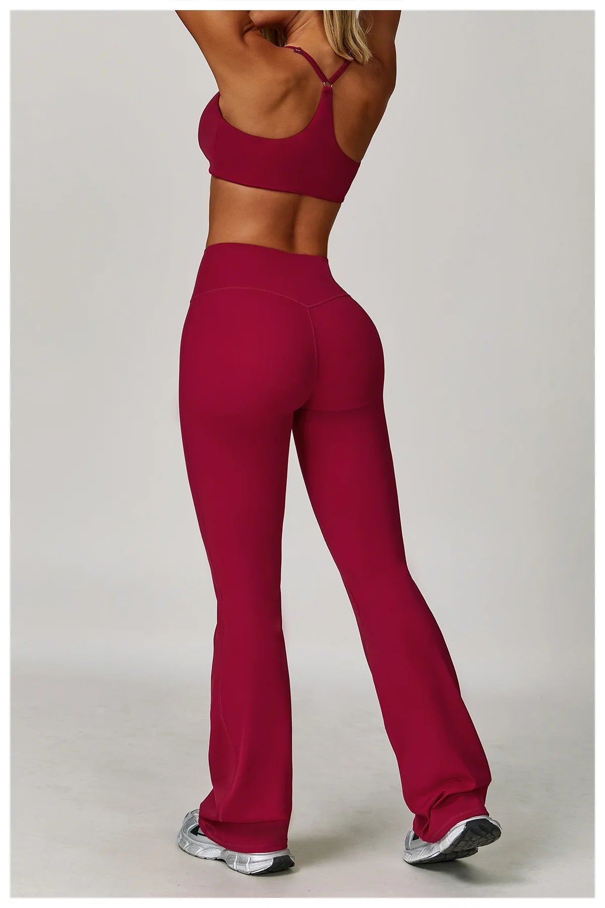 Cross-Back Breathable Yoga Bra