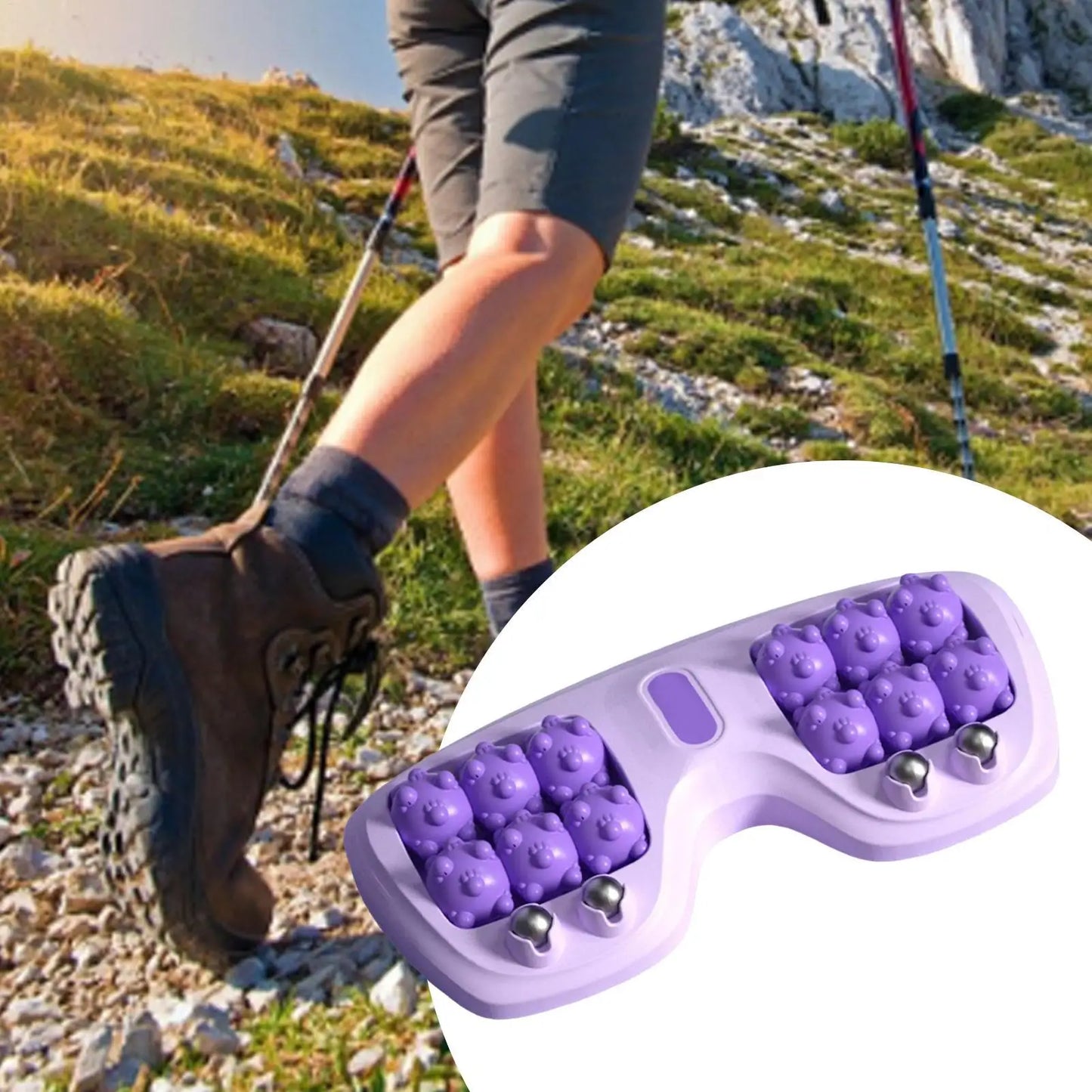 Dual Foot Massage Roller