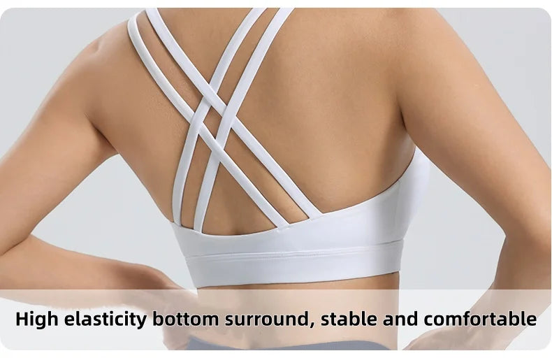 Quick-Dry Seamless Yoga Bra