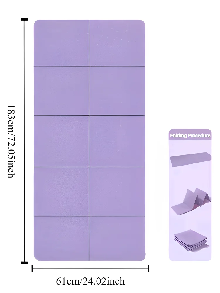 Foldable Eco Yoga Mat