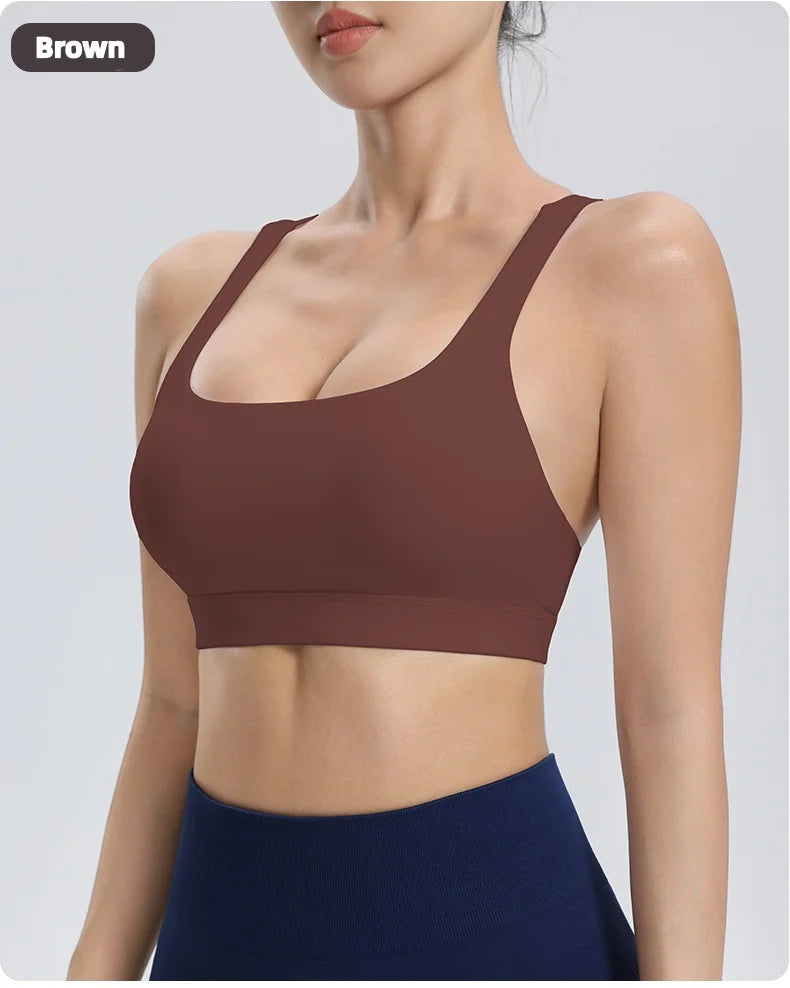 Quick-Dry Seamless Yoga Bra