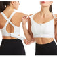 Front-Zip Support Sports Bra