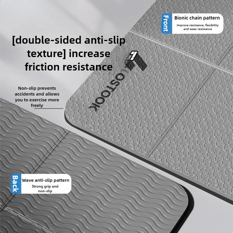 Extra-Wide Quiet Yoga Mat