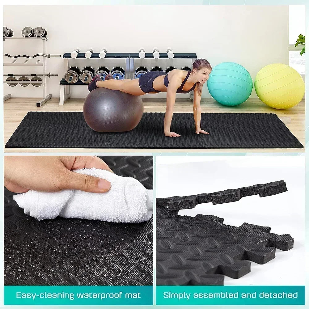 EVA Interlocking Gym Tiles