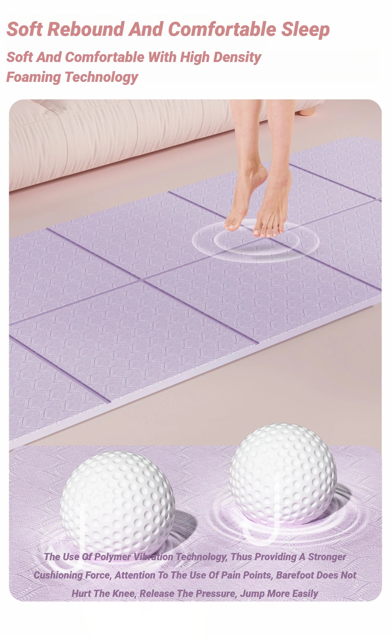 Foldable Eco Yoga Mat